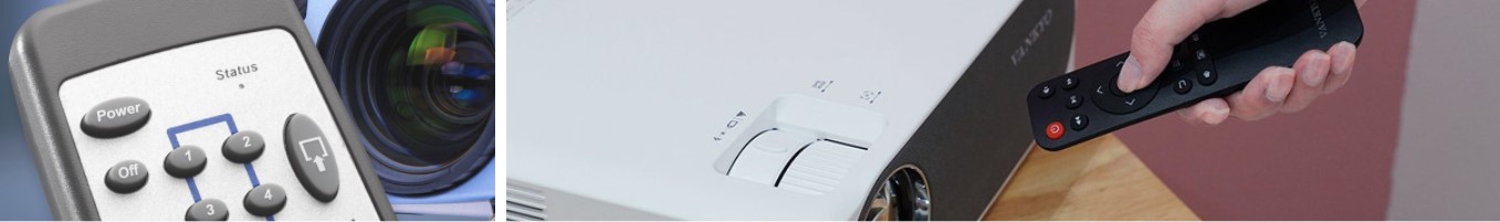 Telecomandi per proiettori